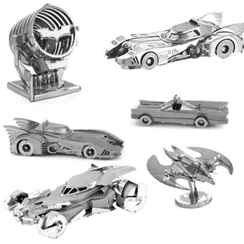 bat 3D Metal Puzzle Наборы мадэляў DIY Лазерная рэзка Пазлы Jigsaw Цацка для дзяцей