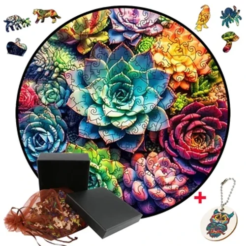 Màu Sắc Rực Rỡ Hoa Ghép Hình Gỗ Gỗ Đồ Trang Trí Gia Đình Montessori Đồ Chơi Giáo Dục Cho Trẻ Em Người Lớn Quà Tặng Đặc Biệt