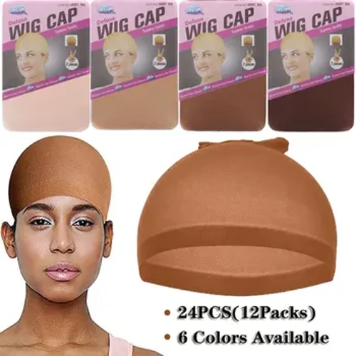 24Pieces (12 Pūʻulu) Pāʻi Wig ʻUpena lauoho hiki ke hoʻopaʻa ʻia.
