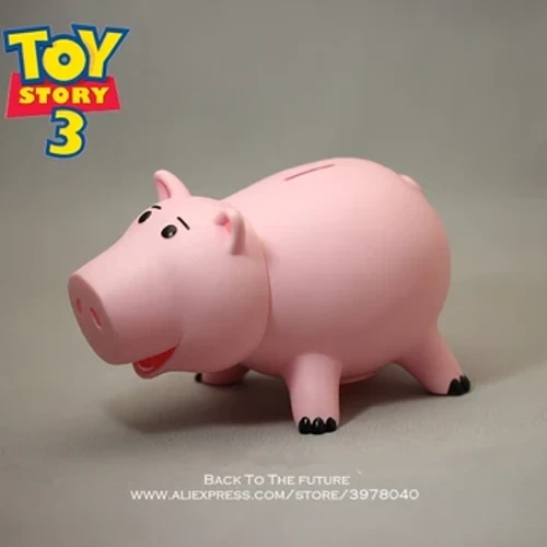 Disney Toy Story 4 Hamm the Piggy Bank Q Version 21cm PVC Pig Action Figures Міні-ляльки Дитячі іграшки Модель для дітей Подарунок