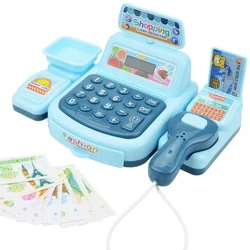 Đồ Chơi Thu Ngân Máy Tính Tiền Playset Siêu Thị Thanh Toán Đồ Chơi Có Âm Thanh Và Ánh Sáng Mua Sắm Thu Ngân Vai Trò Chơi Bộ Trò Chơi Dành Cho Trẻ Em