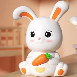 Rabbit Plastic Cute Cartoon Unbreakable Money Coin Saving Bot Storage Box Δημιουργική διακόσμηση σπιτιού Παιδικά δώρα γενεθλίων Παιχνίδι για κορίτσια
