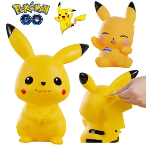 Pokemon Pikachu Piggy Bank Mielas Anime animacinis filmas vaikams Piggy Bank Counter Monet Monet Pinigus taupantis saugojimo dėžutės ornamentas