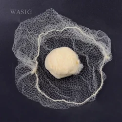 50 unidades pedido de amostra cinco cores redes de cabelo de nylon cinco cores invisíveis linhas elásticas macias rede de cabelo