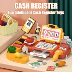 36pcs Kids Funny Supermarket kasa Govor Inteligentno prepoznavanje pretvaranje blagajne s kasom igracke igracke uloga