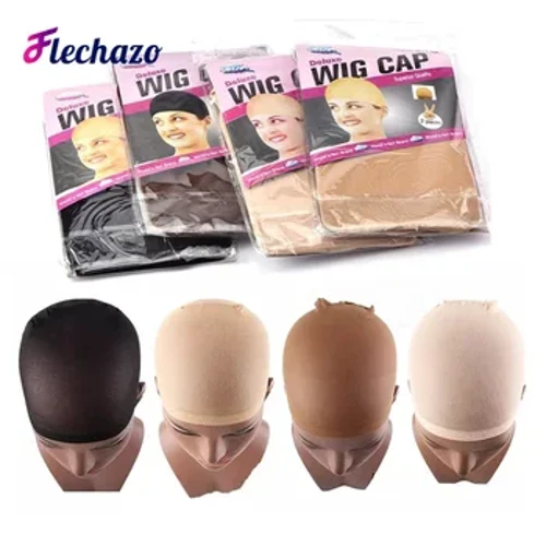 ʻO ka Nylon Wig e hana ana i ka pāpale Mesh Stocking Wig Caps i ʻike ʻole ʻia no ka lauoho wigs Brown Black Salon Hairnet Wig Caps no nā wahine