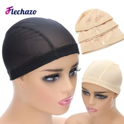 Pāʻi Uku Uku Mesh Dome 1 Pcs/lot Paʻi ulana ʻana i ka lauoho ʻupena naylon hiki ke hanu ʻia no ka hana ʻana i nā wig.