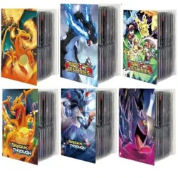 2023ALBUM Pokemon Cards Album Book Cartoon Anime New 240pcs Game Card Vmax GX Ex Holder Collection Mapp Kid Cool Toy Gift