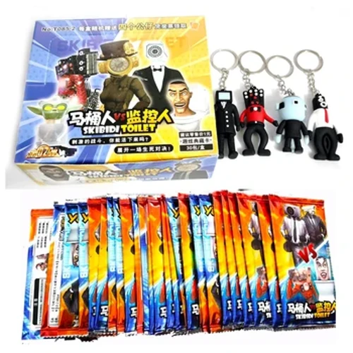 Anime Skibidi Toilet Cаrd Toilet Mаn VS Monitor Toi SR SSR Rаre Trаding Collections Cаrds Gаme Collectibles Bаttle Kids Gift