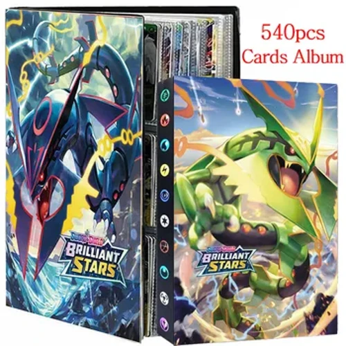 9 Túi 540 Chiếc Chữ Cái Pokemon Thẻ Album Bộ Sưu Tập Sách Giá Đỡ Đồ Chơi Anime Trò Chơi Chọc Thẻ Chất Kết Dính Thư Mục Nạp Danh Sách đồ Chơi Quà Tặng