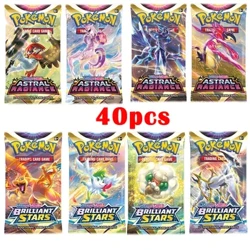 40pc Pokemon Cards GX Tag Team Vmax EX Mega Energy Shining Pokemon Card Game Carte Trading Collection Card Mga Pokemon Card