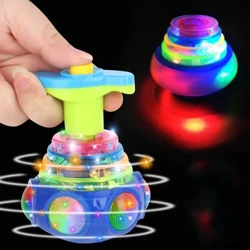 Bréagán Luimneach Babhta Bagged Ceol Éadrom Bréagán Rothlach Gyro Fidget Spinner Ag Casadh Bréagán Barr Dath Randamach Bréagáin Leanaí Bronntanais Leanaí