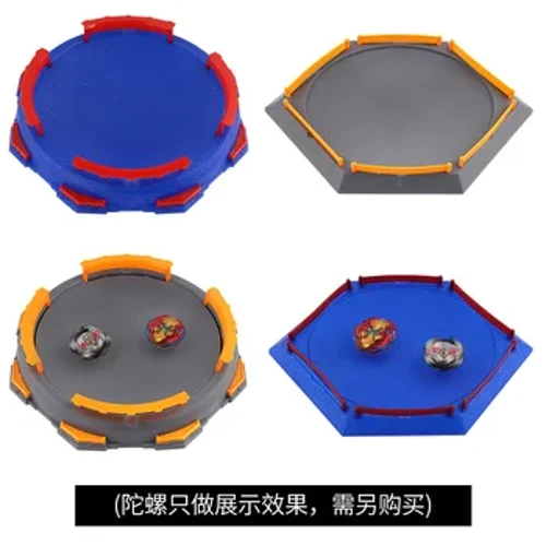 ʻO Beyblade Burst Gyro Arena ʻO ka hoʻoulu ʻana i ka disc Duel Spinning Top Stadium Duel Disk Toy Launcher Accessories Arena Stadium Boy Gift Boy