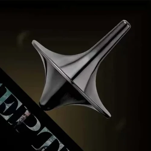 Håndspinder Lille Cyklon Gyroskop Antistress Legetøj Metal Gyro Præcis Sølv Kirsite Spinning Top Hot Movie Totem Print