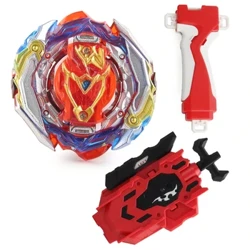 Blayblade Burst B-201 Zest Achilles Booster Metallkreisel 3in1 Modi Gyro Beys mit Launcher Griff Weihnachtsgeschenk
