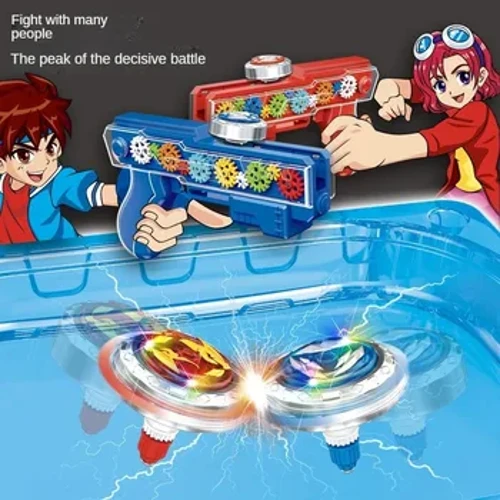 „Aanime Beyblade“ besisukantis viršutinio metalo šviesos viršūnių žaislas vaikams vaikams. Vakarėlių žaidimai romanas berniukų mergaičių interaktyvus aušinimas AA
