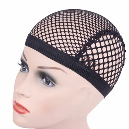 Haarnetz mat 3 Clips Mesh Weben Schwaarz Perücke Haarnetz Making Caps Weben Perücke Cap
