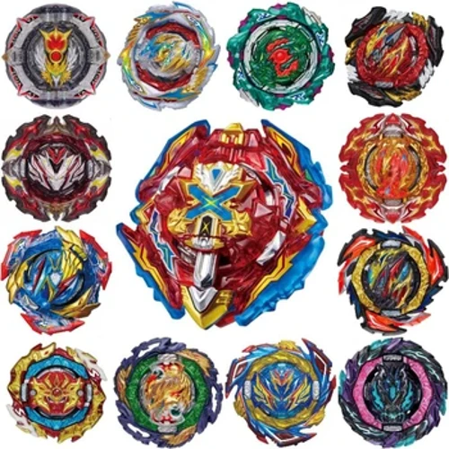 DB Single Bey B-193 Ultimate Valkyrie B-200 Xiphoid Xcalibur B-186 Roar Bahamut Spinning Top Only Kids Bey Цацкі для хлопчыкаў Падарунак