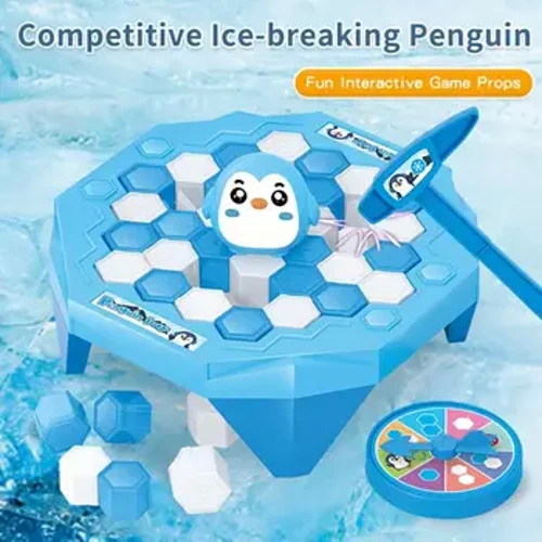 I-Ice Breaking Game Mini Penguin Trap Break Ice Vuselela Iphathi Yomndeni I-Ice Breaking Izingane Eziyindida Ithebula Knock Vimba Ithoyi Lokuzijabulisa