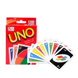 UNO FLIP! Játékok családi vicces szórakoztató társasjáték szórakoztató játékkártyák gyerekek játékok Uno játék Gyerek születésnapi karácsonyi ajándékok