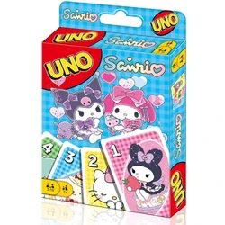 Gêm Cerdyn Paru UNO Hello Kitty Minecraft Multiplayer Family Partygame Boardgame 'n ddigrif Ffrindiau Adloniant Poker