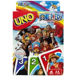 Anime UNO játékok egy darabból álló kártyajáték családi vicces szórakozás társasjáték póker kártyajáték ajándékdoboz