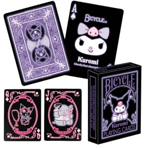 54Pcs/Box Sanrio Cards Kawaii Kuromi Poker Cinnamoroll Card Toys Peripheral Series Парти Колекция Подаръци Играчки