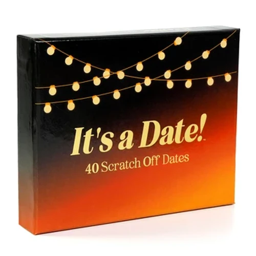 It's a Date 40 Moro og romantisk Scratch off Date Ideer Kortspill for ham Kjæresten hennes Kjæreste Kone eller ektemann Perfekt for Da
