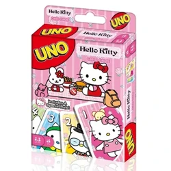 UNO Neit Hello Kitty Matching Card Game Minecraft Multiplayer Family Party Brietspill Funny Friends Entertainment Poker
