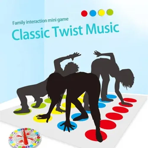 Twist Game Funny Kid Family Body Twist Twist Mat Game Board Game Party Fun Board Games Board Game Family Game
