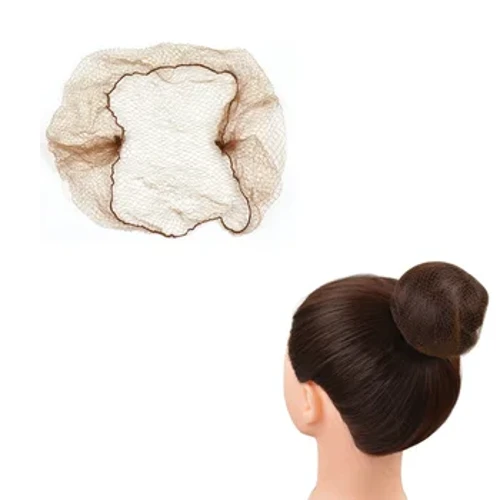 Filet à chignon en maille Invisible de 20 pouces, 10 pièces, filets à cheveux élastiques en Nylon pour femmes, accessoires de coiffure
