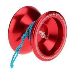 Profissional mágico yoyo t5 overlord liga de alumínio metal yoyo 8 bola kk rolamento com corda para crianças meninos brinquedos