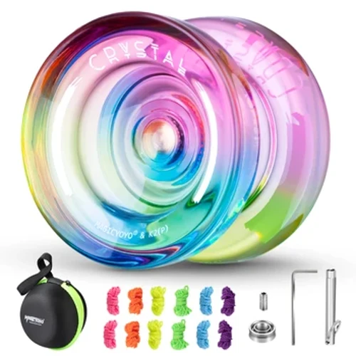 MAGICIOIO Plаstic Duаl Funtion Io-io K2 Crsitаl Grаdient Ioio