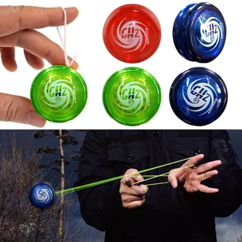 Responsiv og profesjonell YoYo for nybegynnere Klassisk plast Yo Yo Kid Morsom gave Hånd-øye-koordinering sjonglering for gutter Jente