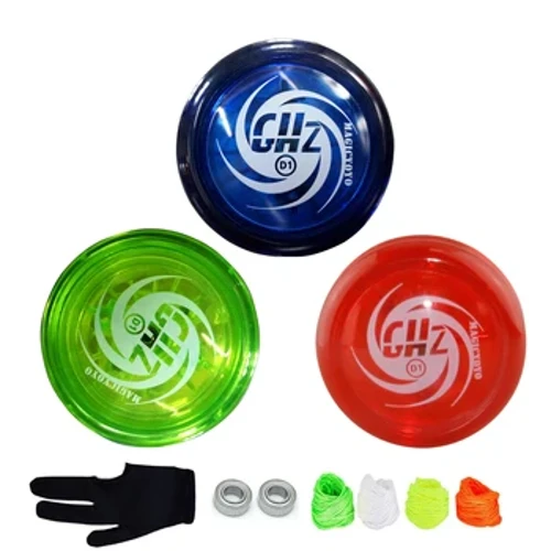 Ghost Hand Reactive Pro Niveau D1 Basic 2A Ball Bearring Yoyo pour enfants Adults String Trick Looping Play