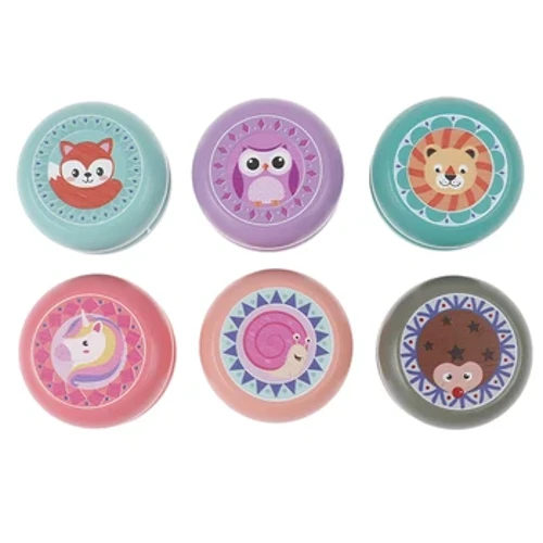 Haurrak Yoyo Ball Cute Animal Prints Egurrezko Yoyo Jostailuak Azeria Hontza Trikua Barraskiloak Jostailuak Haurrak Yo-Yo Sormenezko Yo Yo Jostailuak Dibertitzeko