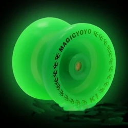 Magic yoyo K1 maningning na propesyonal na yo-yo custom na plastik na maraming kulay na yo-yo na mga klasikong laruan ng mga bata