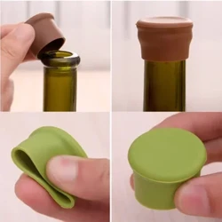 5 Pcs Cocktail Botol Kaca Stopper Bar Aksesoris Anggur Merah Gabus Rumah Pembuatan Bir & Pembuatan Anggur Barware Dapur Makan Taman