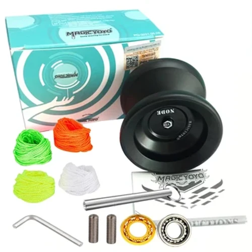 Magicyoyo Y01 NODE Dòng Yoyo Kim Loại Chuyên Nghiệp Đồ Chơi Yo-Yo Tốc Độ Cao 10 Vòng Bi W/ 5 Dây Polyester Quà Tặng Đồ Chơi