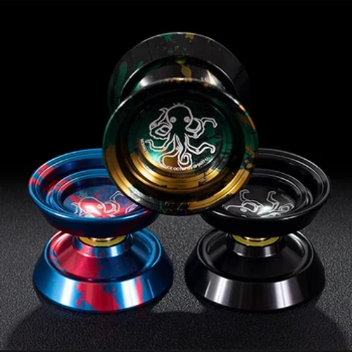 Yoyo Professionell Magie Yoyo Metal Yoyo Mat 10 Kugellager Legierung Aluminium Héichgeschwindeg Onreaktiounsfäeger Yo Yo Klassesch Spillsaachen fir Kanner