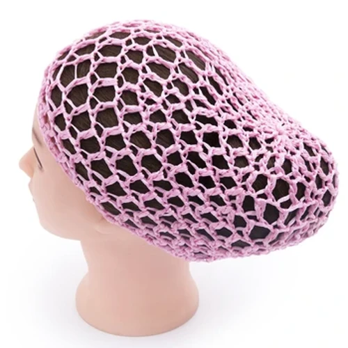 1 STK Nyankommet Kvinner Dame Myk Rayon Snood Hårnett Heklet Hårnett Hot salg tilbehør håndvevde hårnett