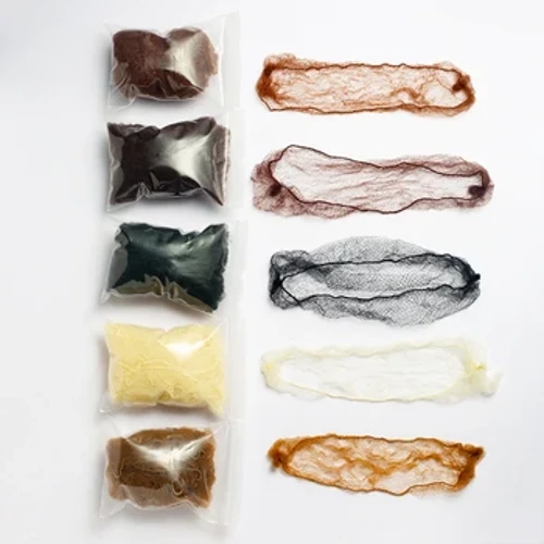 5 mm nylon hårnett usynlig engangs hårnett Ballettdans Profesjonell sykepleierhode Blomsternett usynlig elastisk kant nettinghår