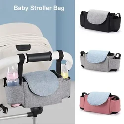 Förvaringsväska Baby Organizer Mummy Flask Mugghållare Buggy Barnvagn Barnvagn Barnvagn