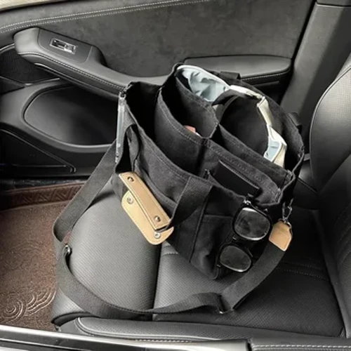 I-Ins Entsha Isikhwama SomamaIsikhwama Sengane Esinye Isikhwama Sesikhwama Se-Crossbody Ephathwayo I-Canvas Yengane Yesinqola Isikhwama sikamama kanye Nomama Osebenza Ngemfashini Oyimfashini Eningi