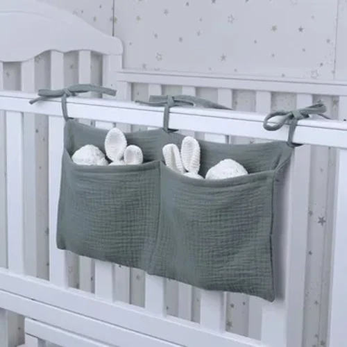 Mála Diaper Cois Leapa Cartún gleoite Priontáil Mála Stórála Diaper Indiúscartha Leanbh Mála láimhe Buachaillí Babaí Cailíní Tralaí Buidéal Mála Crochta Nua