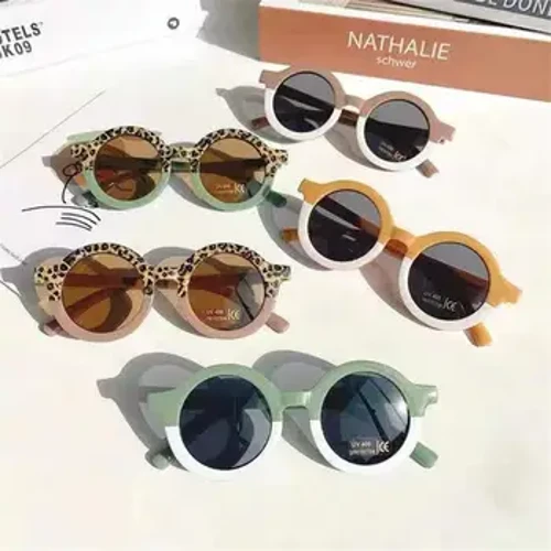 Anak-anak sing apik banget Kacamata Bayi Anak-anak Kacamata Antik UV Protection Klasik Kids Eyewear Photo Props Aksesoris Fotografi