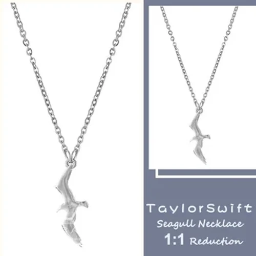 Design europeu e americano acessórios de moda bonito gaivota pássaro entusiastas pingente colar feminino seabird clavícula corrente