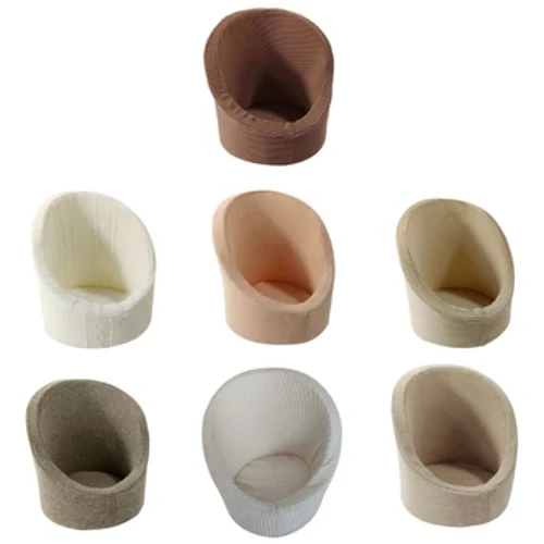 Acessórios de sofá minúsculos para recém-nascidos, decoração de cadeira com foto