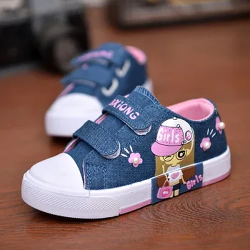 Canvasschoenen voor kinderen Zachte bodem Mode Kinderen Casual Sportloopschoen Antislip Ademend Peuter Platte sneakers 21-38 Maat