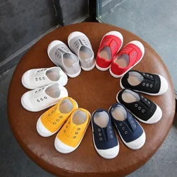 Pantofi pentru copii Fete Băieți Culoarea bomboană Toddler Canvas First Walkers Comfor Kid Casual Pantofi Pantofi 1-3A